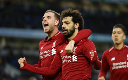 Liverpool win at Brighton, while Chelsea defeat Newcastle
