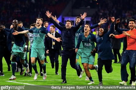 The Spurs go marching to the Champions League final