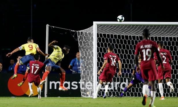 Colombia through to last eight, as Messi penalty rescues Argentina