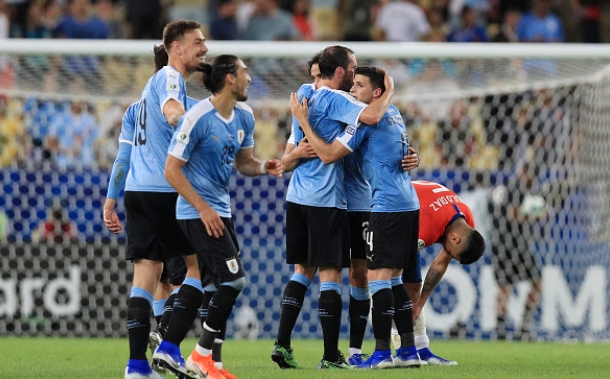 Uruguay beat Chile, while Japan and Ecuador drew