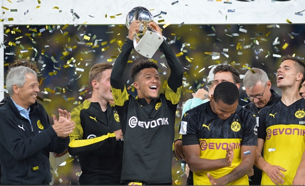 Jadon Sancho proves be a major influence in German Super Cup